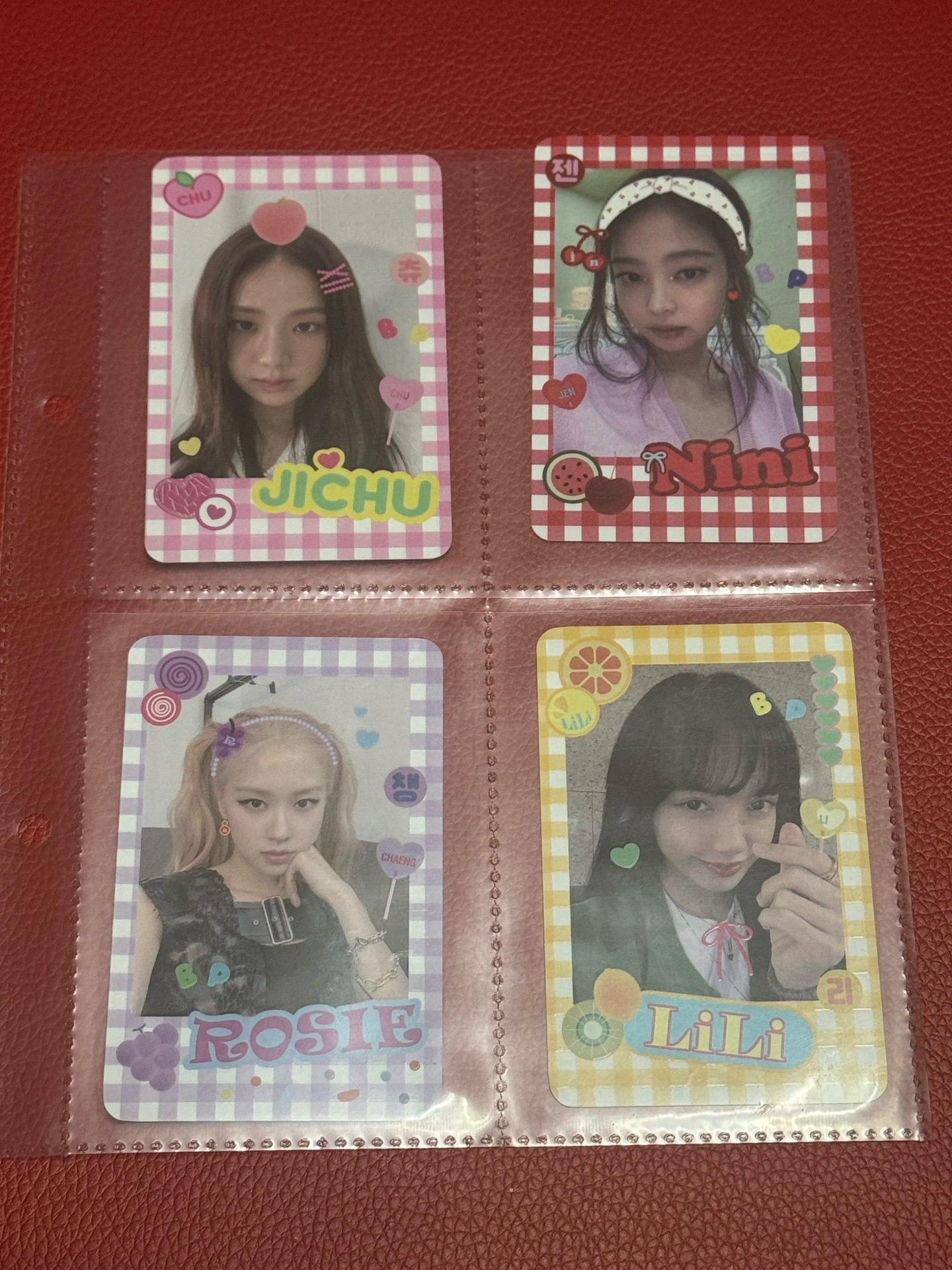 BLACKPINK YGBOX 周邊卡 春日小卡