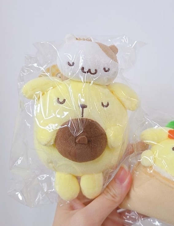 日本三麗鷗 布丁狗＆瑪芬吊飾