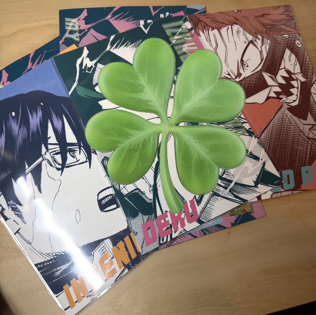 我英第一彈藝術卡 焦凍+飯田+切島