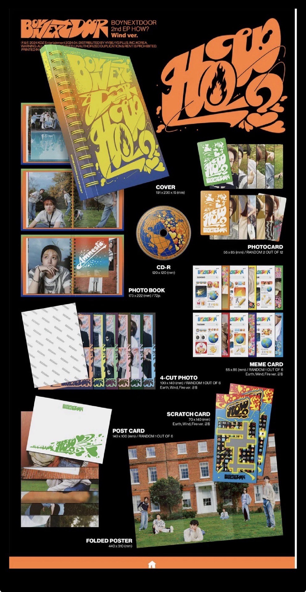 BOYNEXTDOOR HOW? 專輯 ✨未拆專 現貨