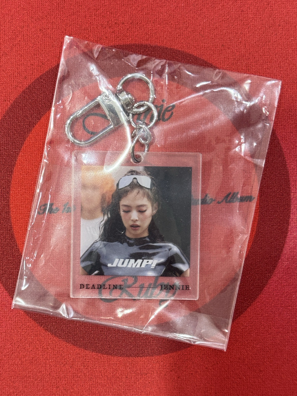 JENNIE-沙漏之旅 鑰匙圈吊飾