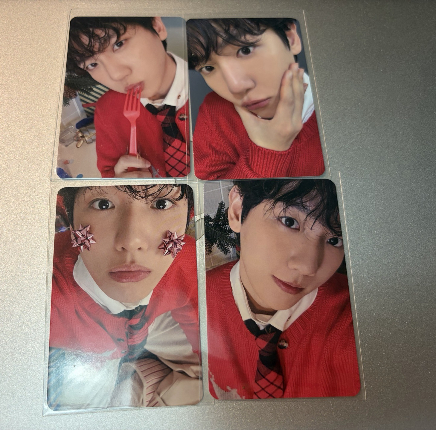 EXO 伯賢 BAEKHYUN 官方 24 聖誕 FM 見面會 滿額卡 小卡