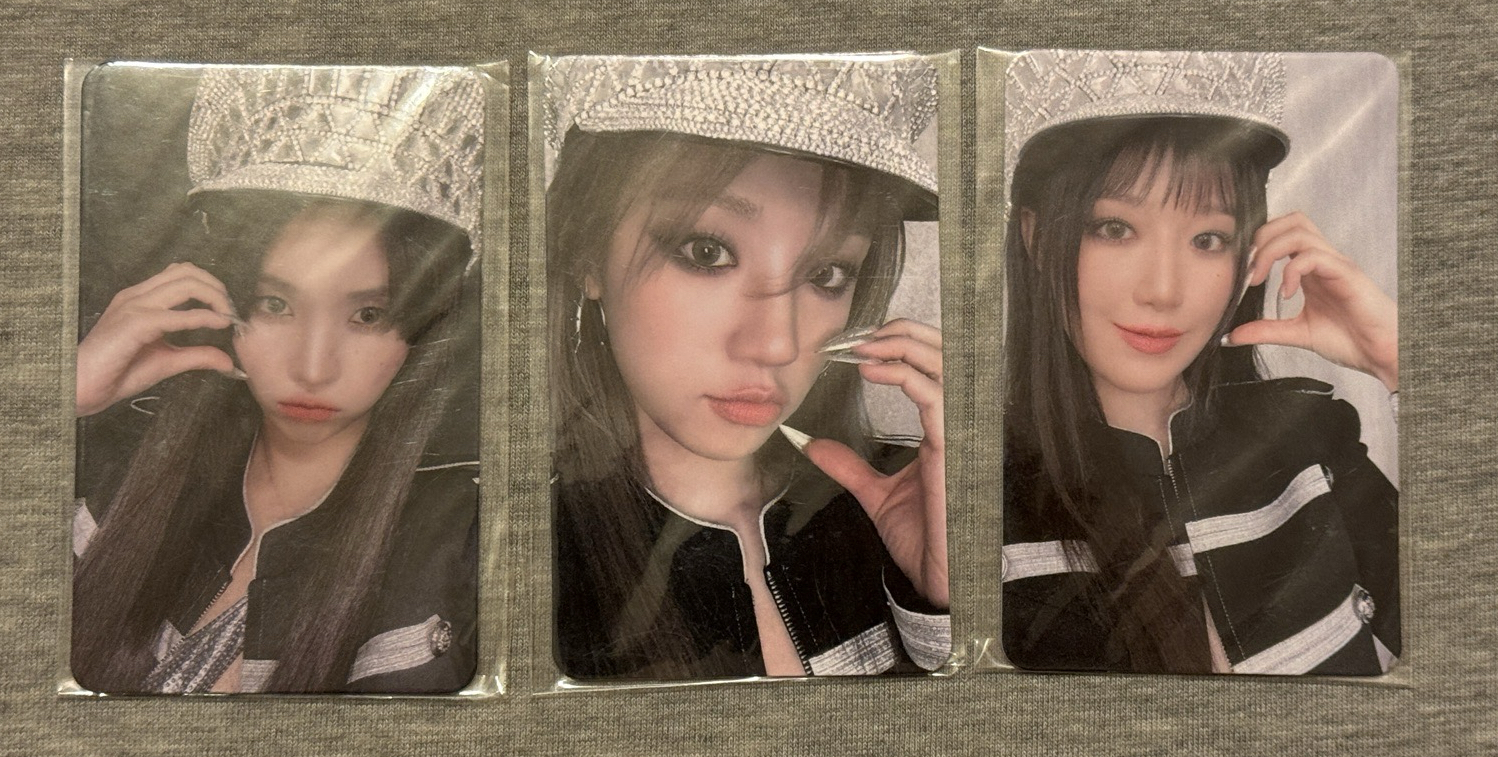 i-dle 正規二輯《2》Whosfan 特典 wf 小卡 A ver. 手寫卡背 符咒