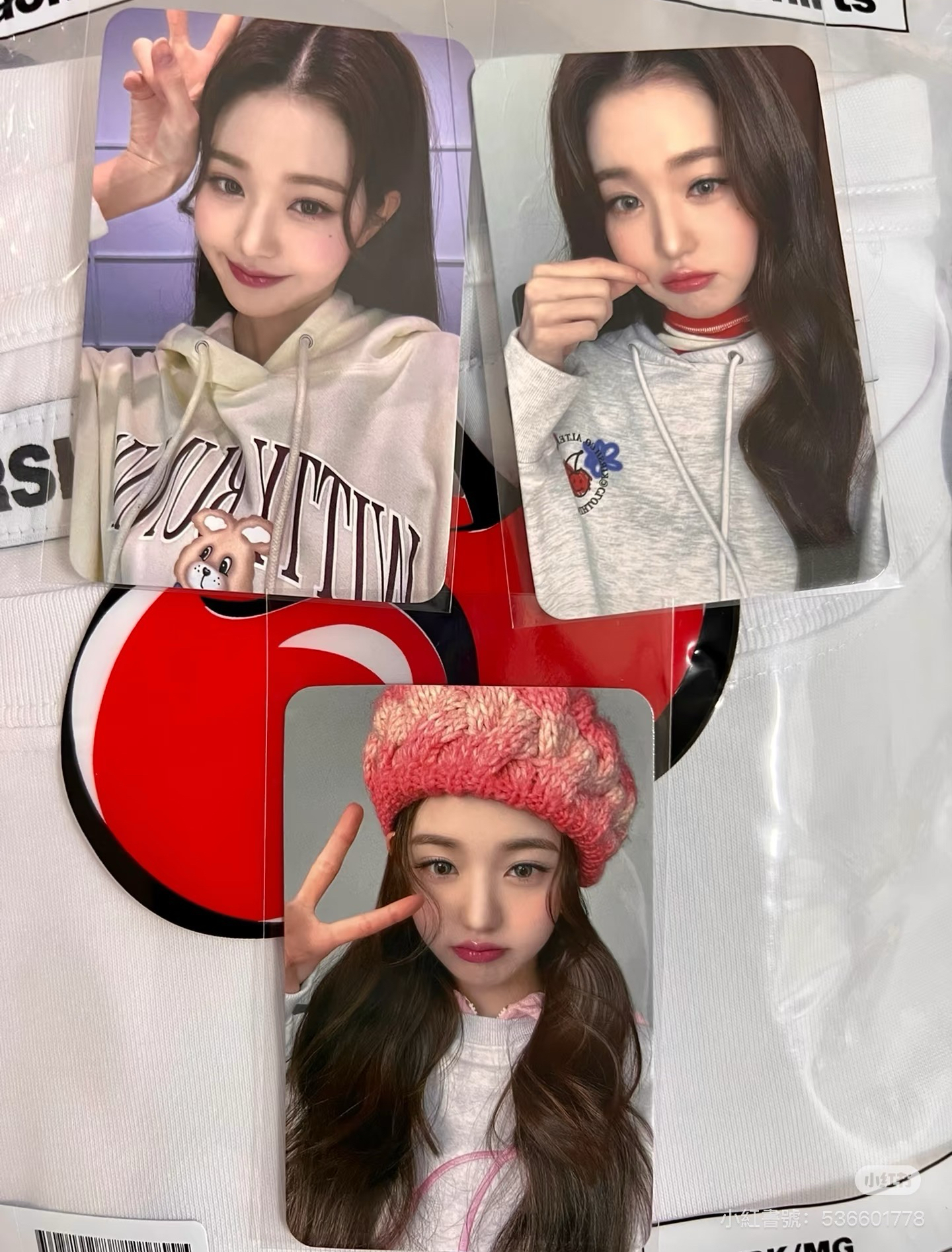 Ive 張員瑛 kirsh代言卡 set