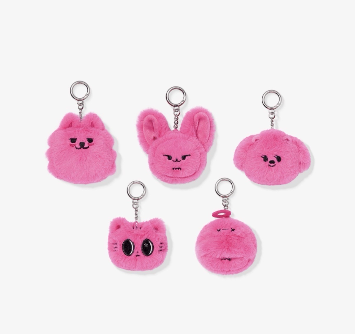 粉色大頭吊飾彬