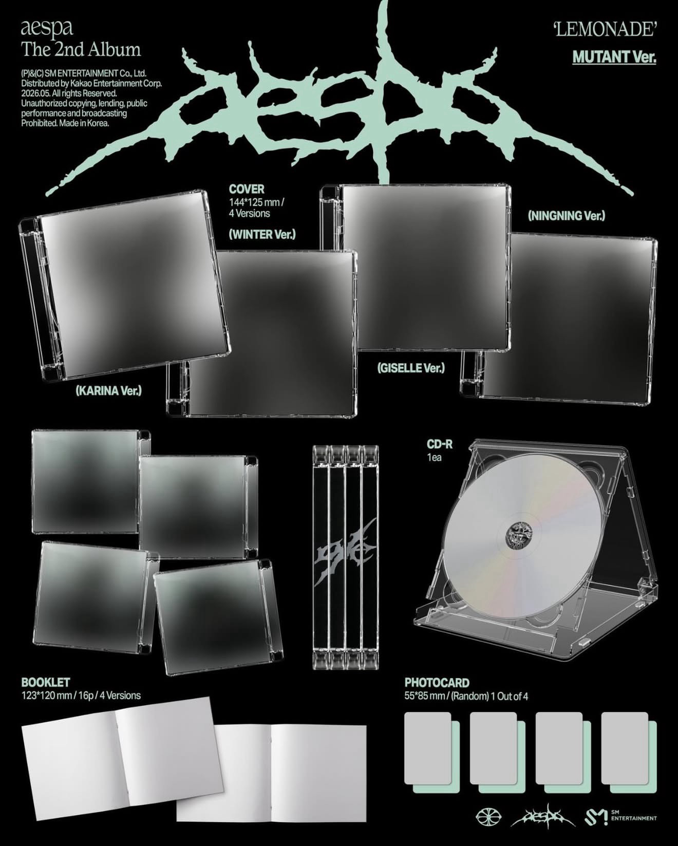 MUTANT版4本一套