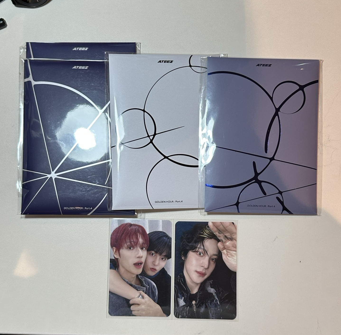 摸摸頭潤+榮鍾雙人卡+隨機版本POCA*2