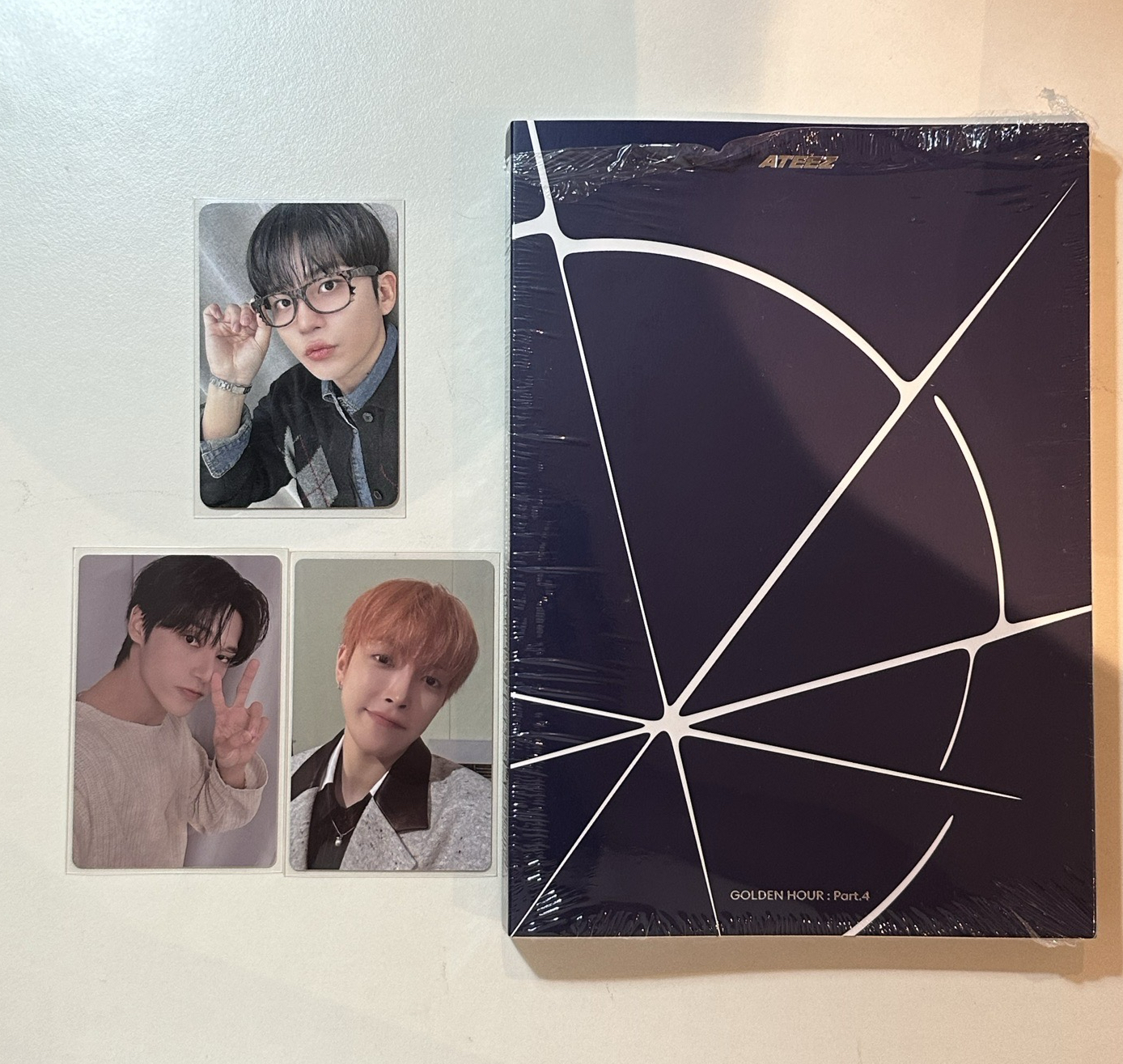 現貨🏴‍☠️ATEEZ GHPt4. DIARY Ver.已拆Topaz全專+鍾眼鏡幸運卡