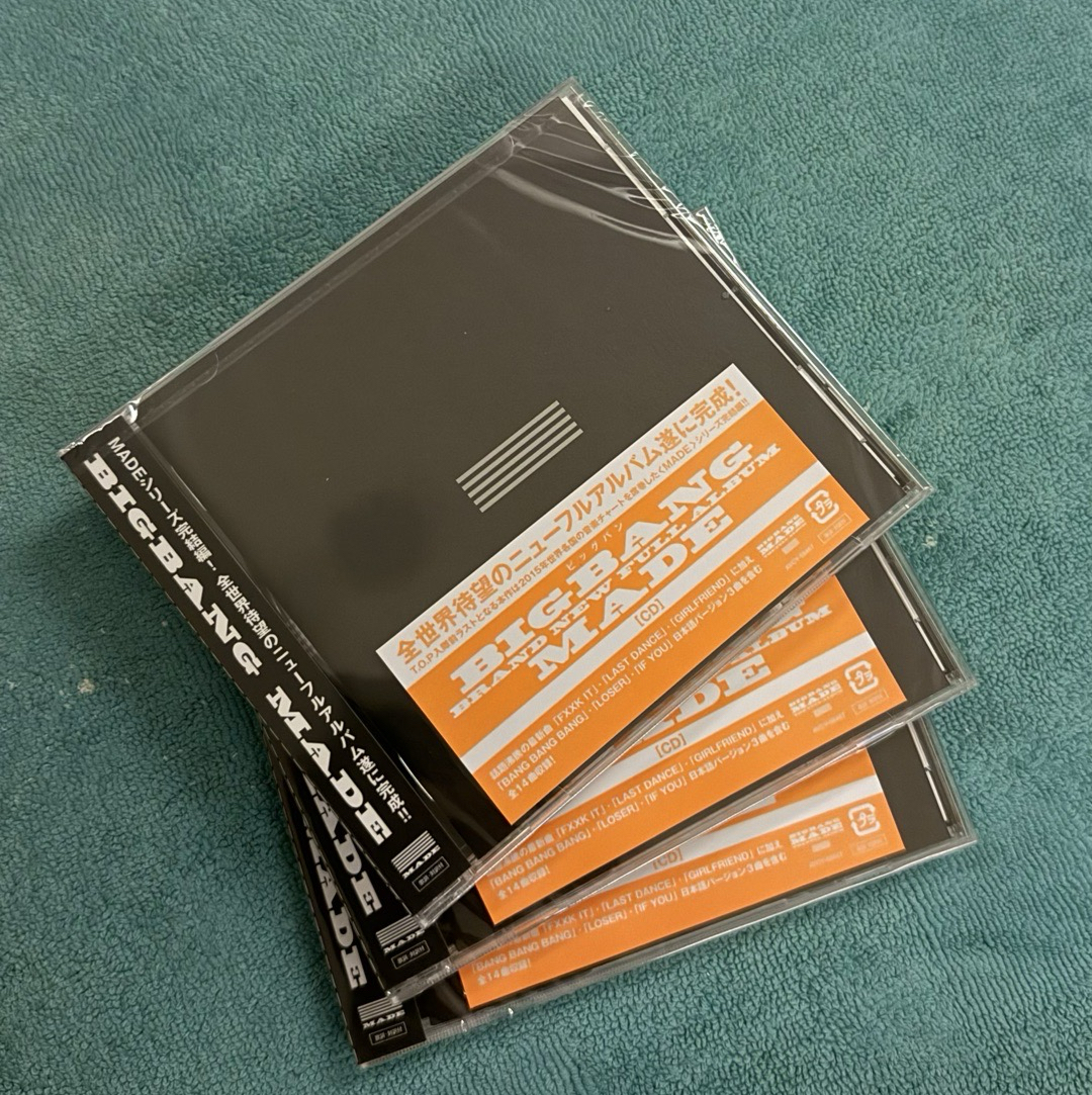 BIGBANG MADE 韓專日本通路 全新未拆 