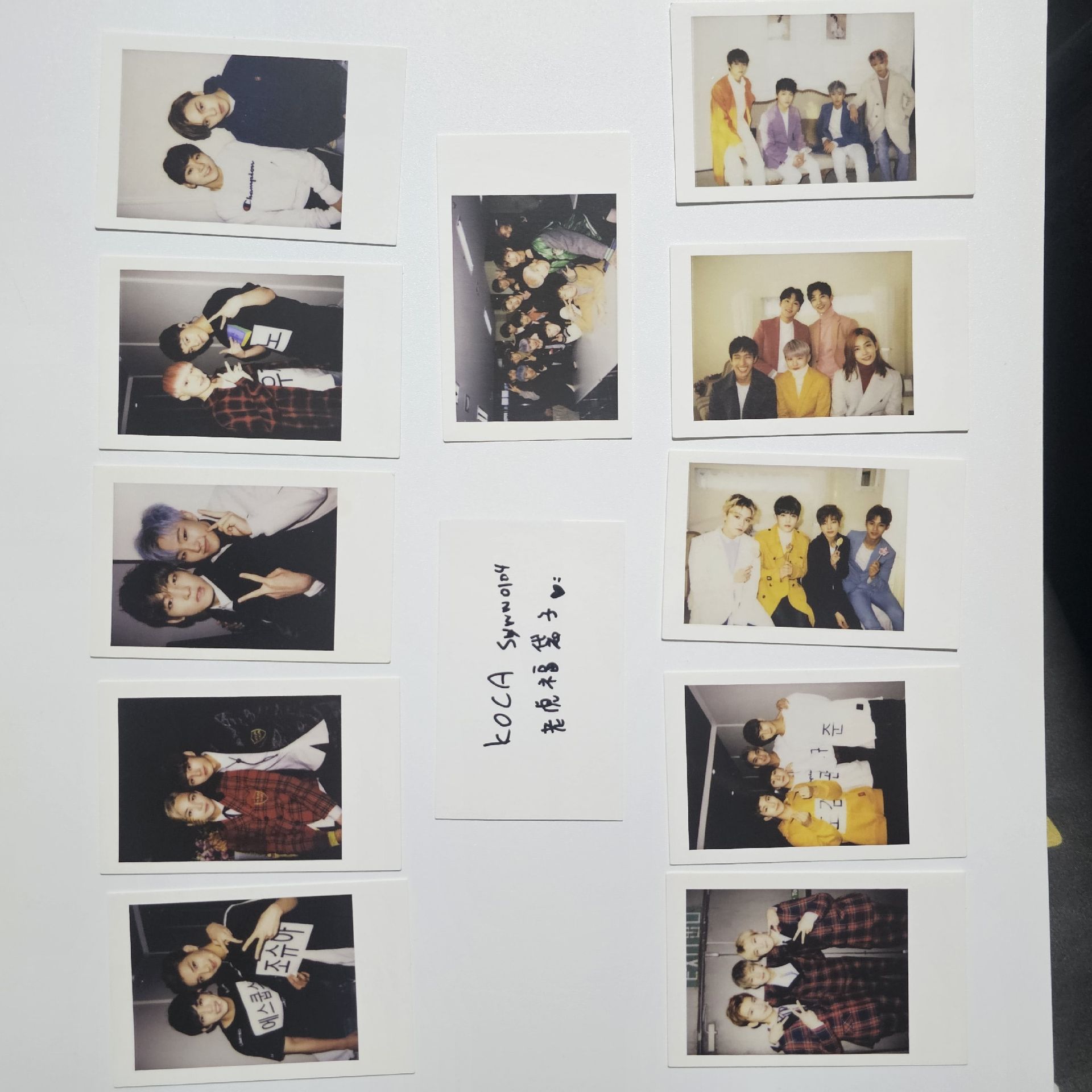 16’BOYS WISH D ver. 周邊卡 合照