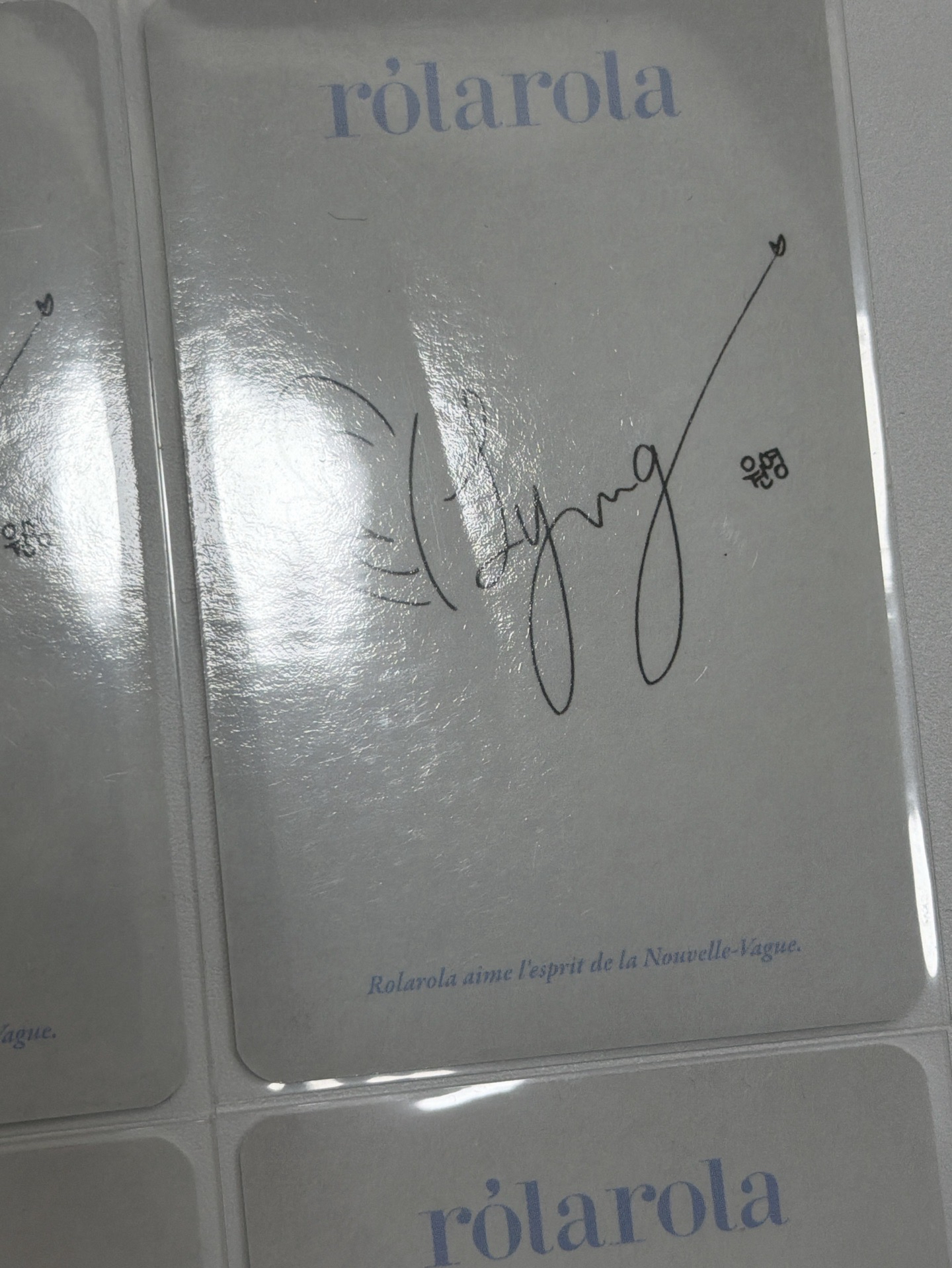 張員瑛 rolarola代言卡