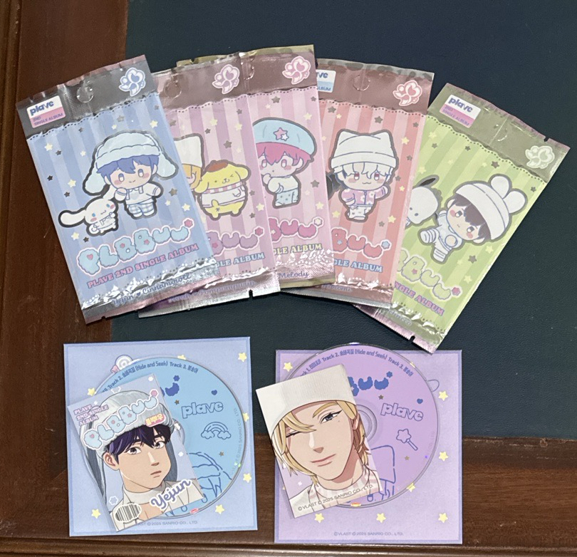 PLBBUU 娃專迷你CD 未拆卡包
