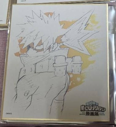 我的英雄學院 原畫展 色紙