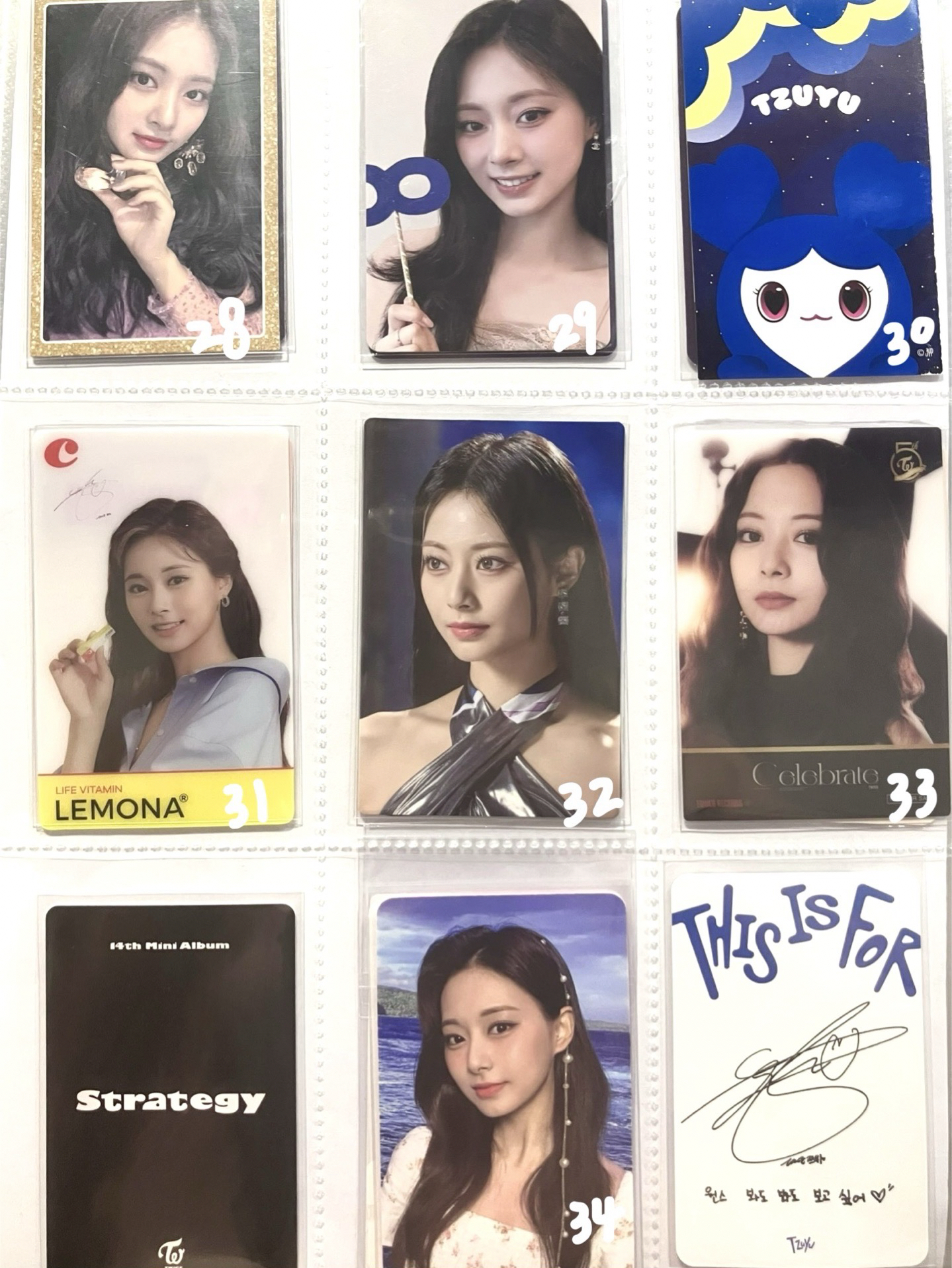 子瑜 小卡堆 💙