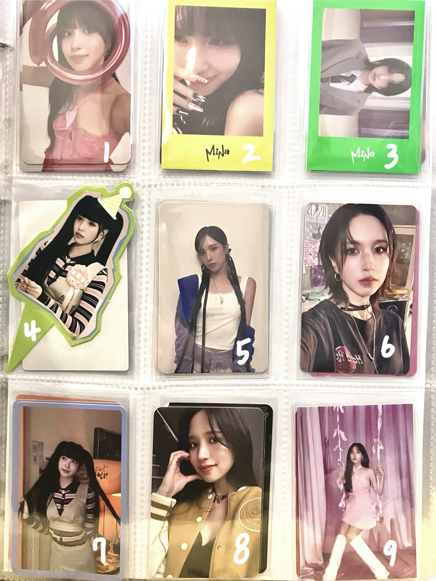 Mina 小卡堆 🩵💚