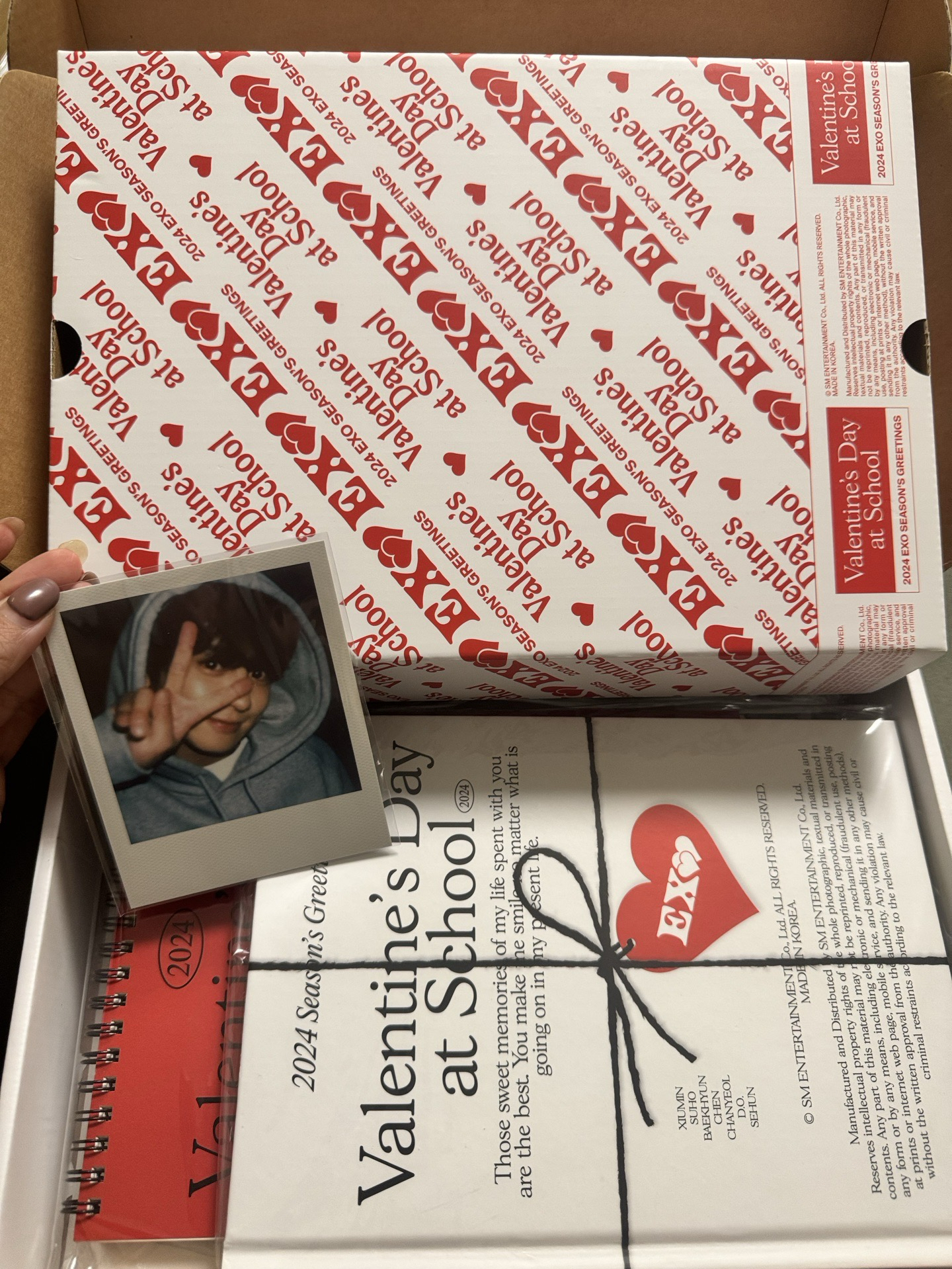 24年曆全套配置+燦烈拍立得小卡