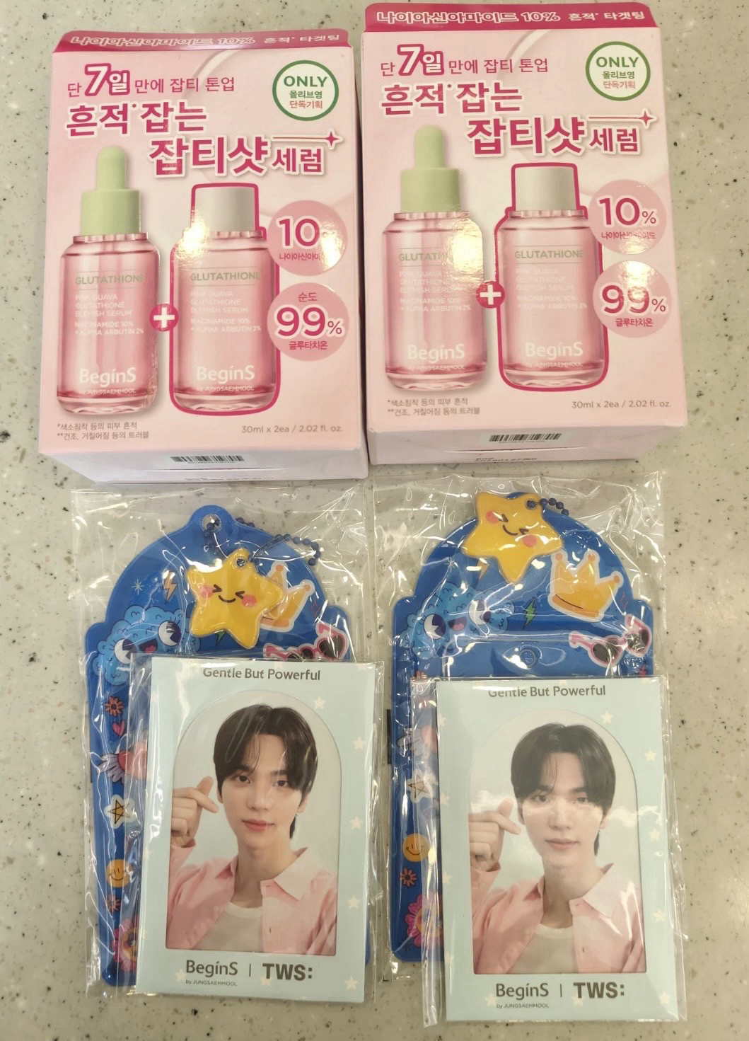 預購 beginS精華30ml兩罐+TWS小卡+卡套