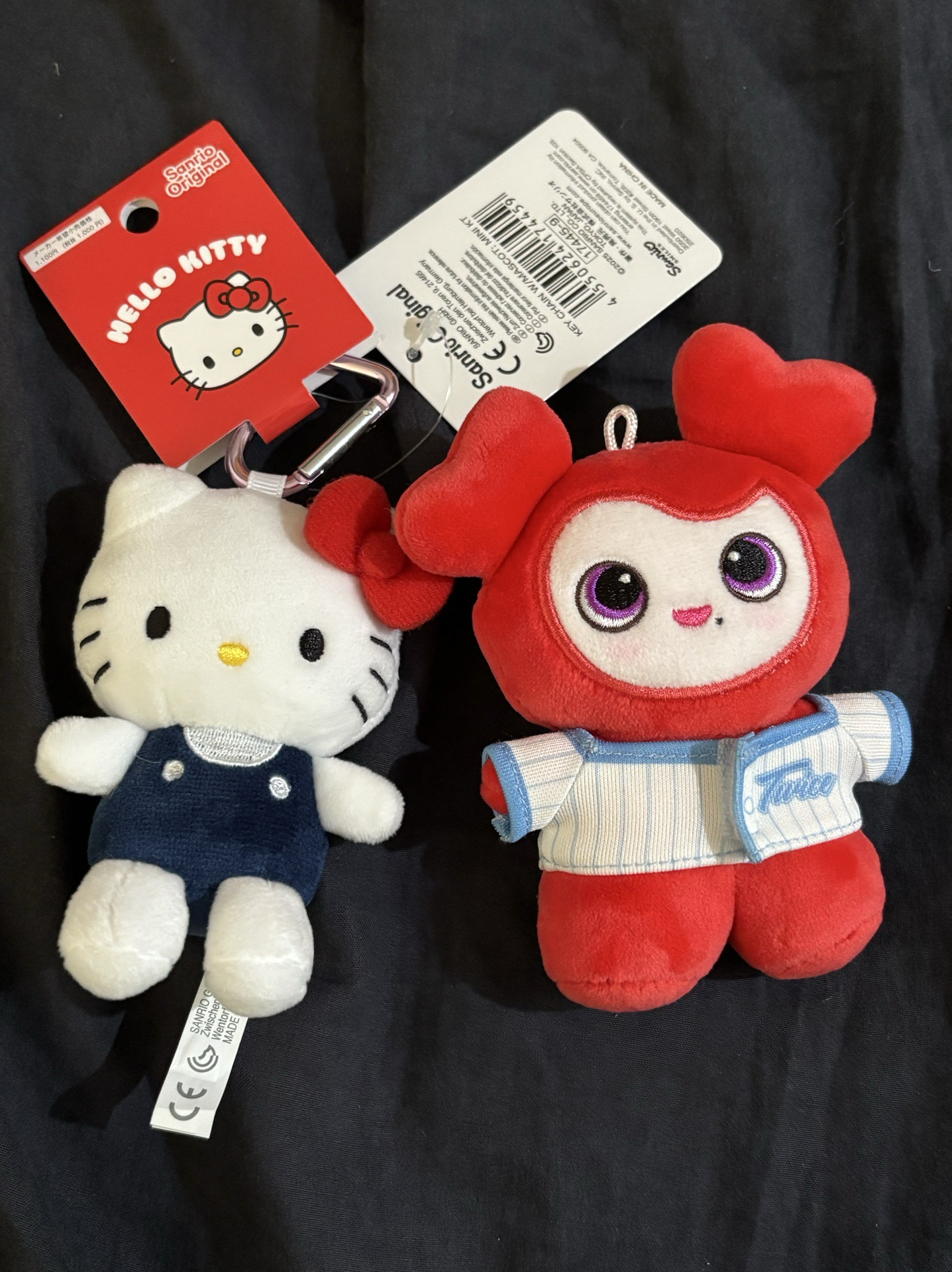 彩擔快來看！挑過臉的愛心扣Hello Kitty