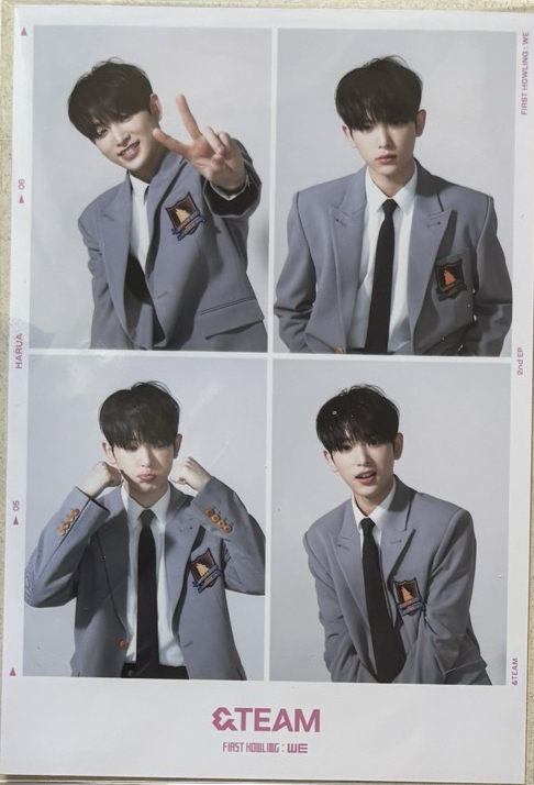 HARUA校服人生四格