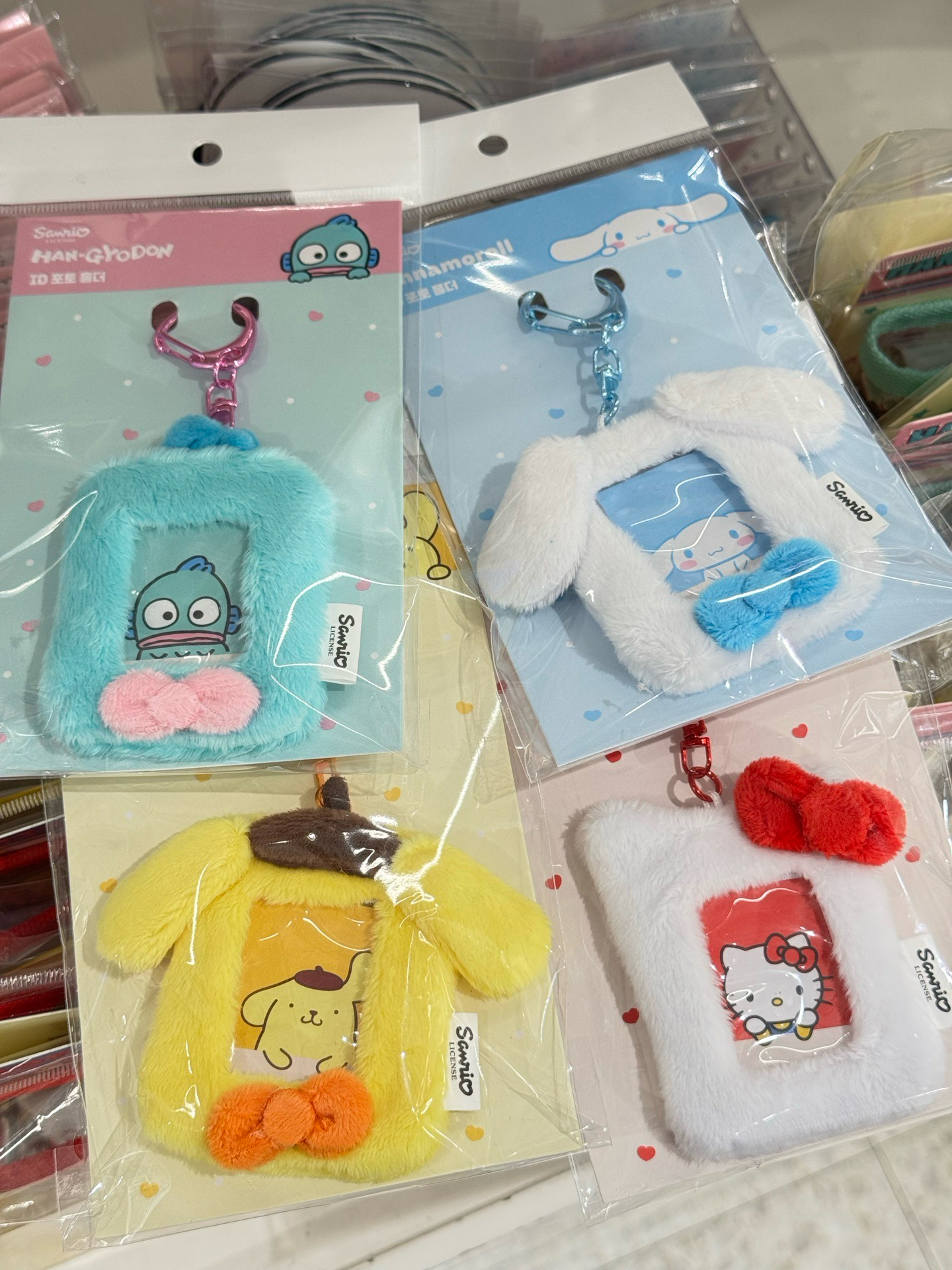 三麗鷗-證件毛絨卡套（韓國線下）今日結單❗️