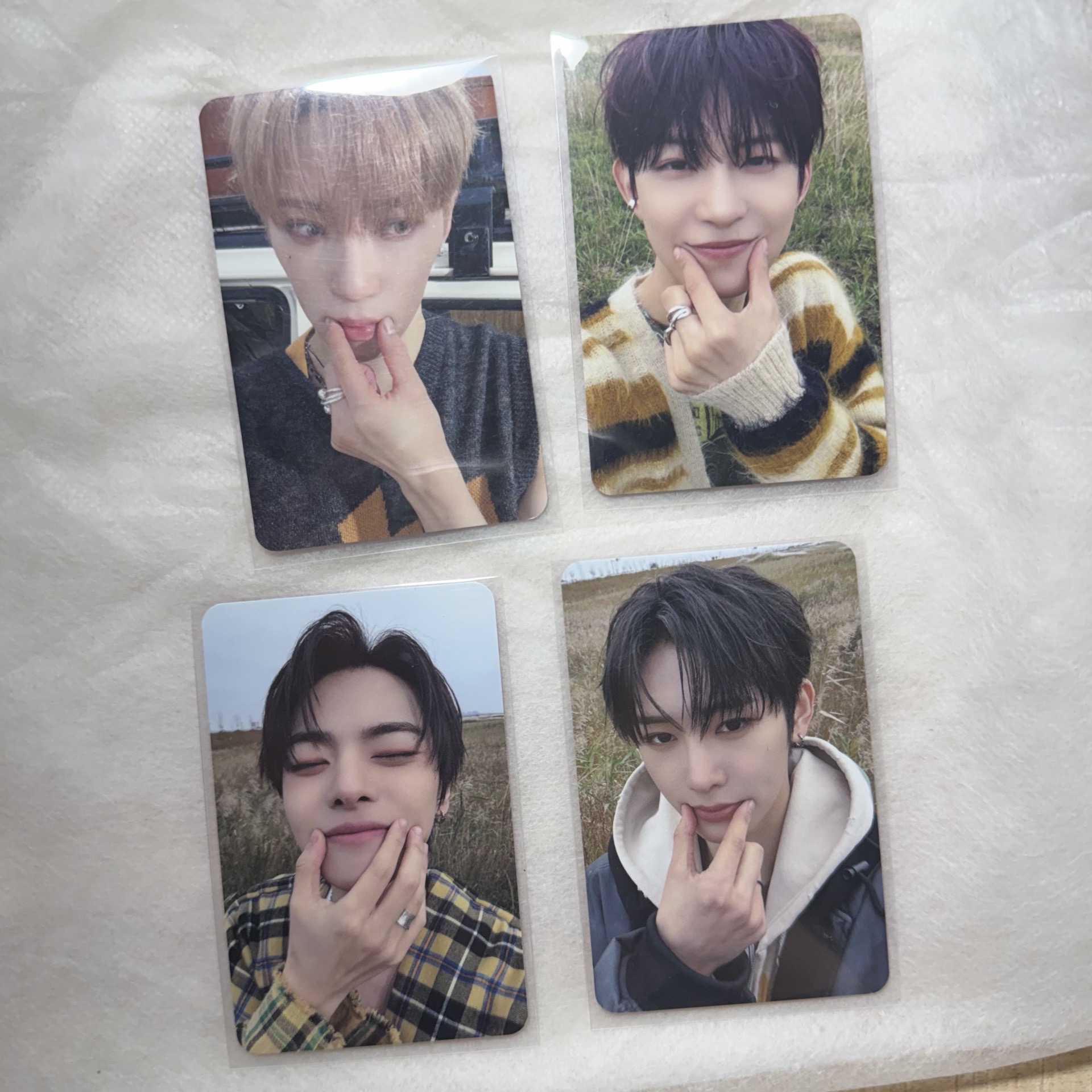 ALD1 MS簽售卡 嘴角 信/豪/理/虔