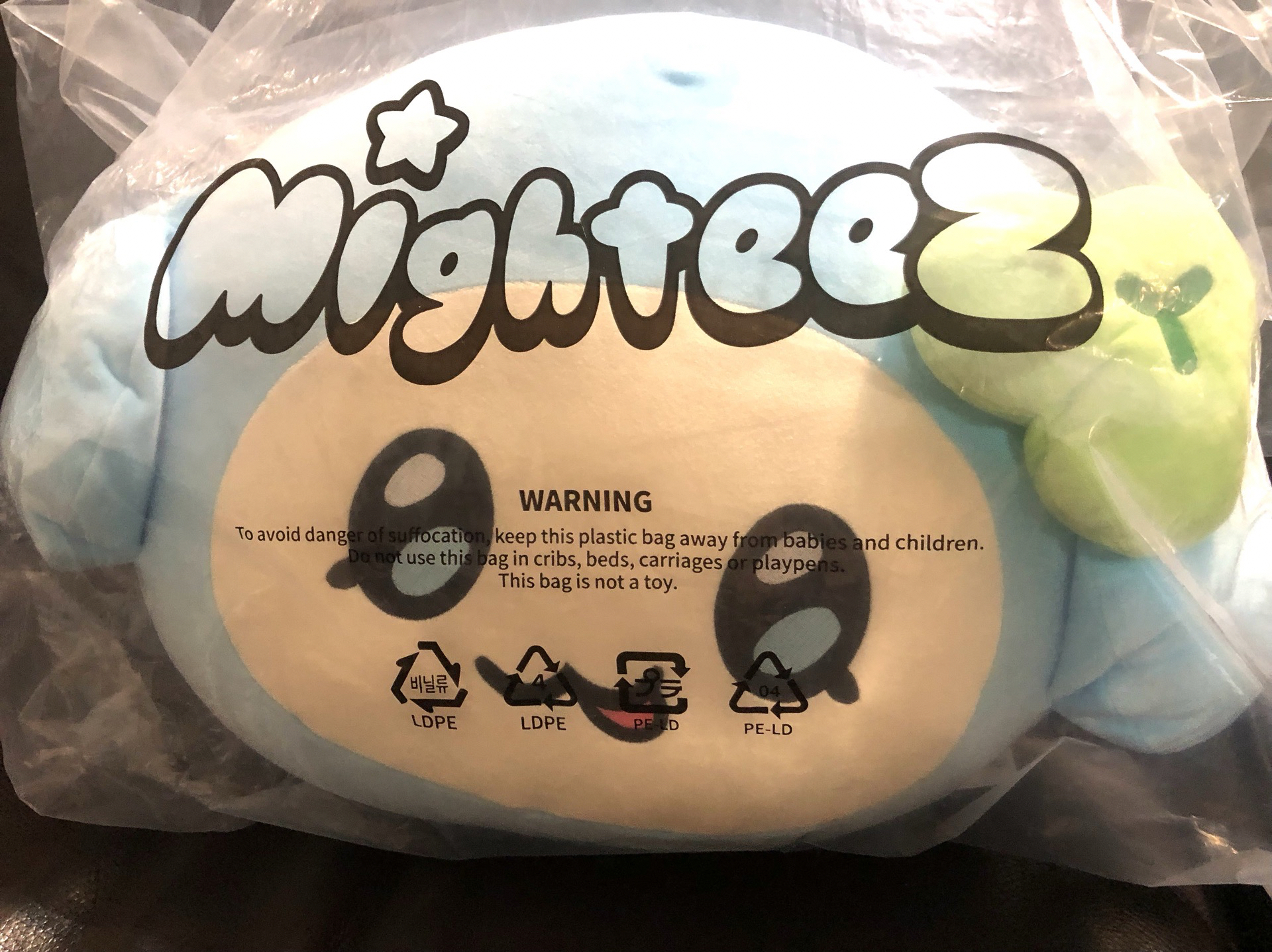 （現貨）凸呦抱枕 全新未拆含卡