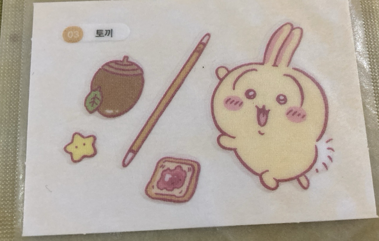 兔兔貼紙