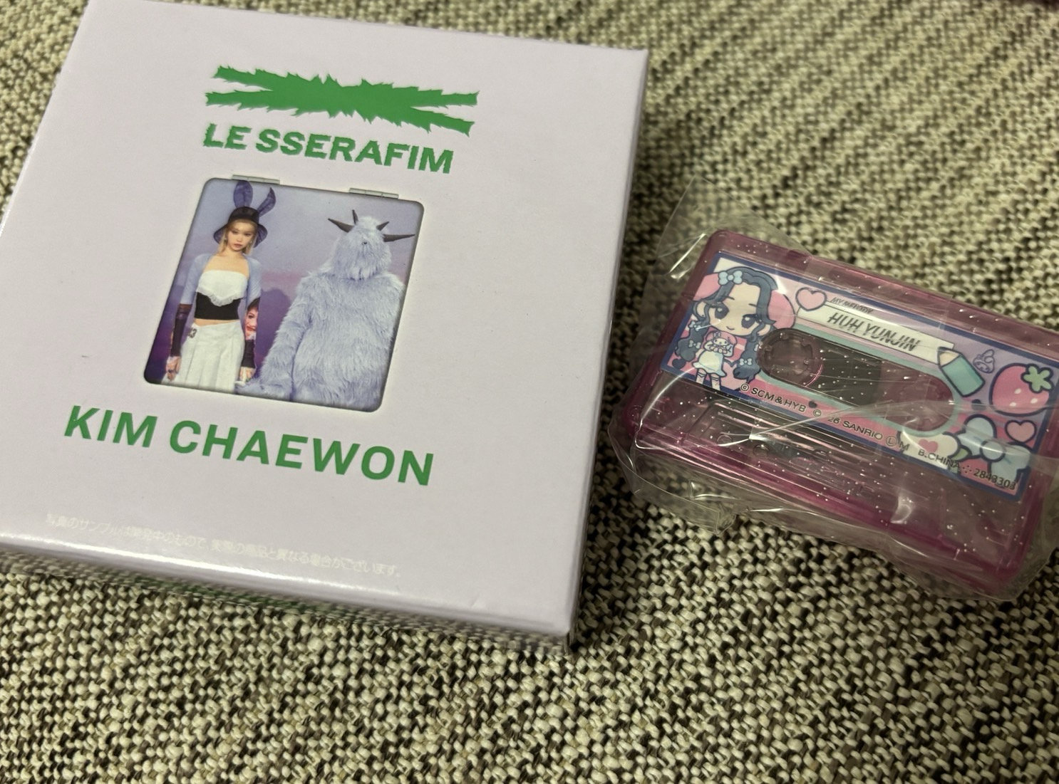 BANDAI 吊飾 扭蛋 迷你卡帶 采源 櫻花 一葉 允真