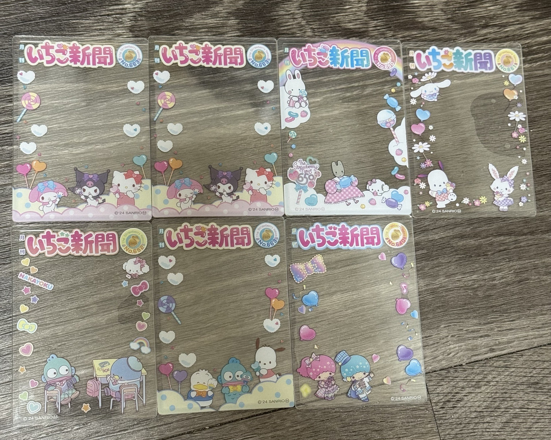 草莓新聞 三麗鷗卡套