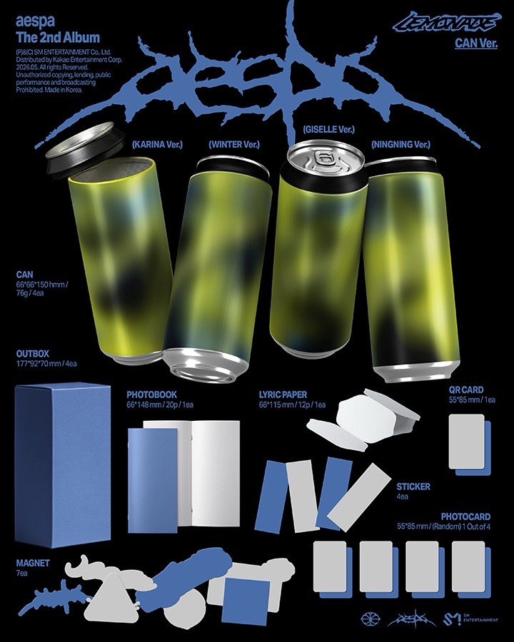 aespa 正規二 Can版 單封