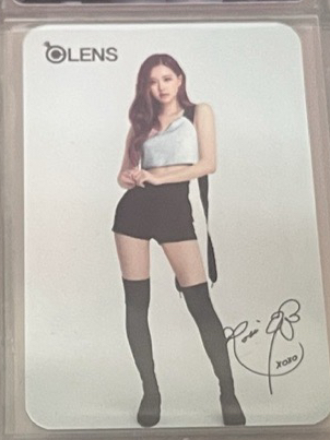 BLACKPINK ROSÈ OLENS 代言卡 1.0 全身 多帶7
