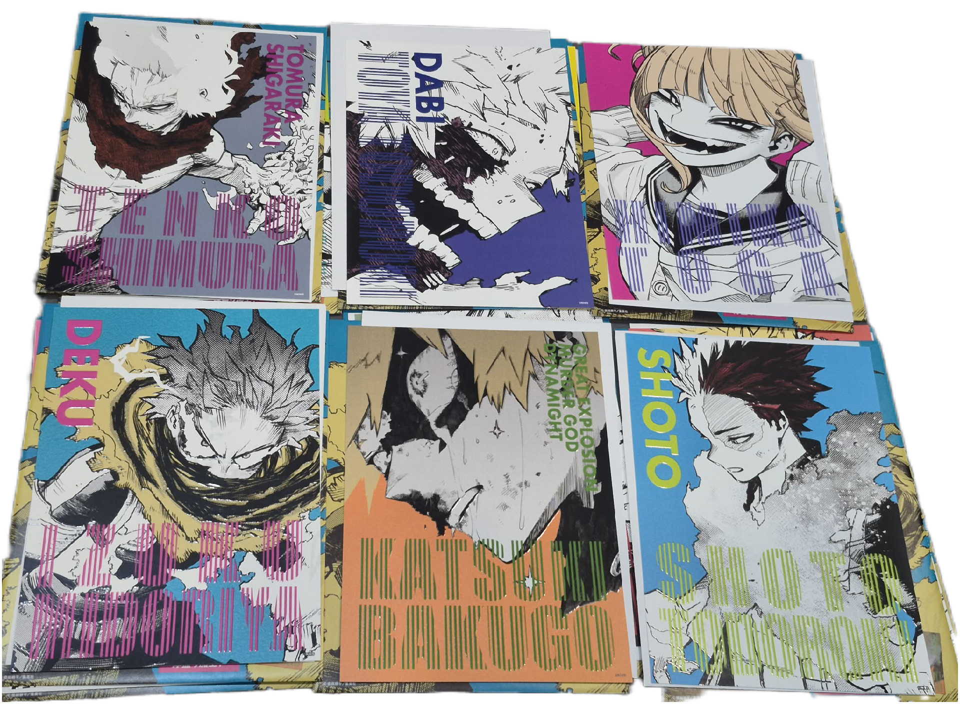 JUMP SHOP 海報 藝術卡 第一彈