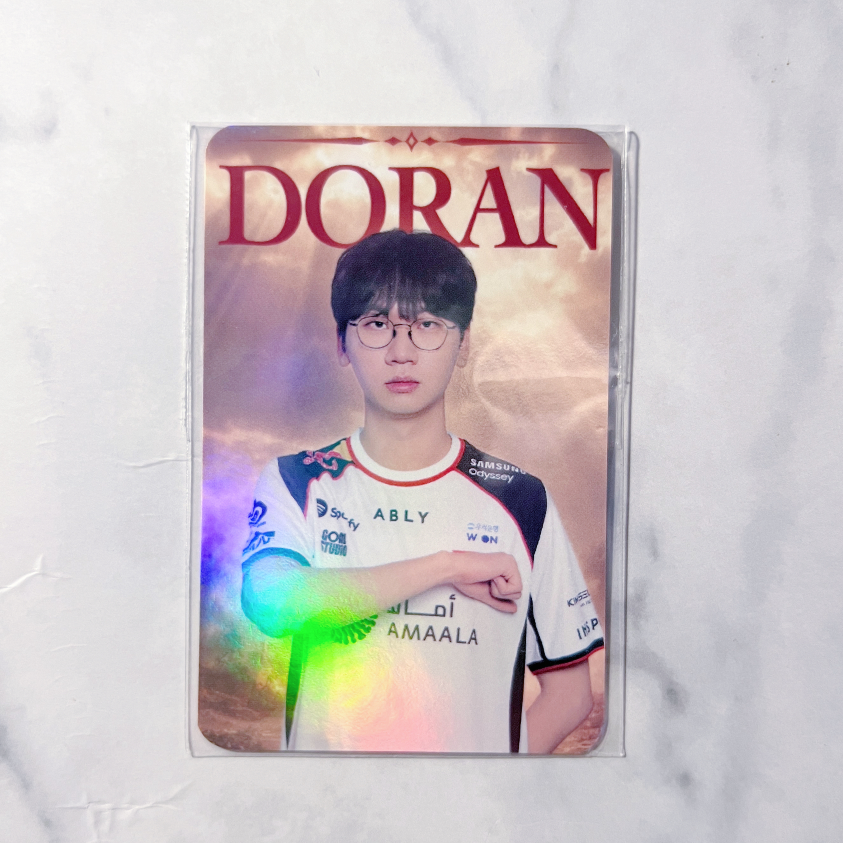 現貨 Doran T1 海底撈 聯名小卡 特別閃卡版