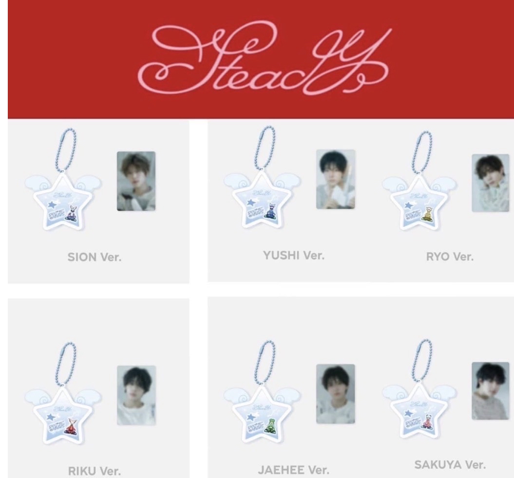 WISH壓克力搖搖鑰匙圈（含卡）