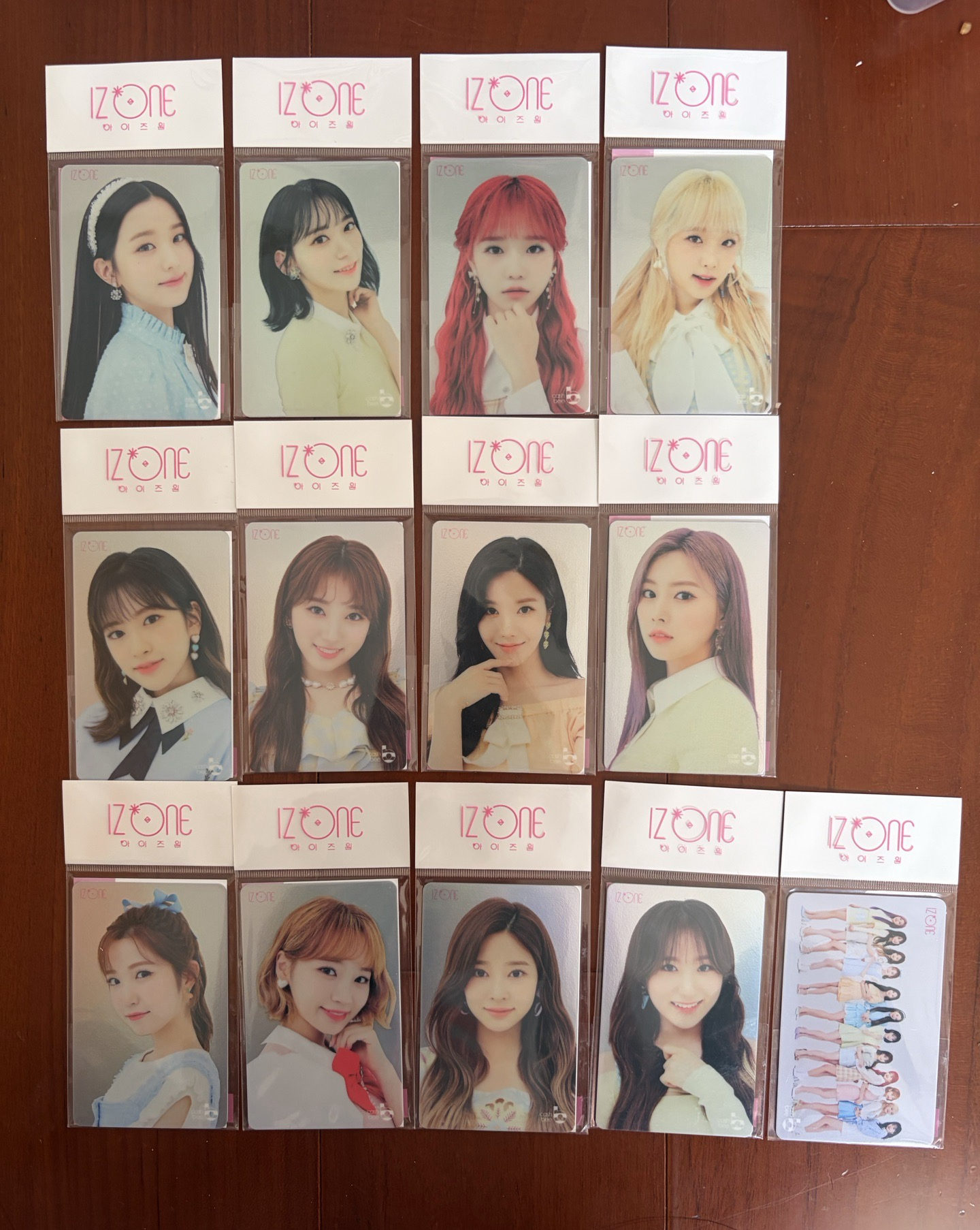 IZ*ONE 2020 線上演唱會 交通卡 