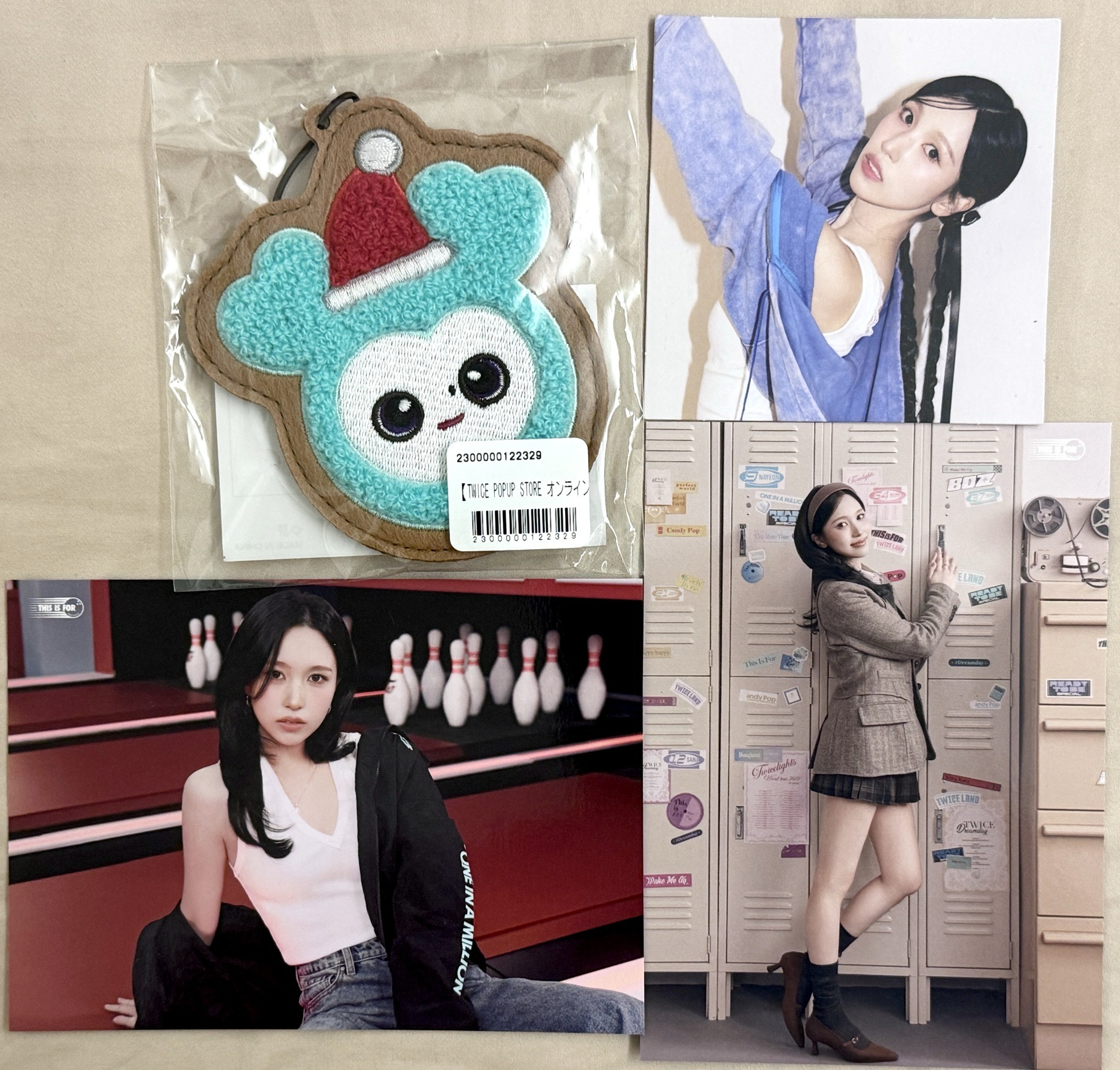 MINA 新國立大卡2張+聖誕吊飾+strategy方形卡