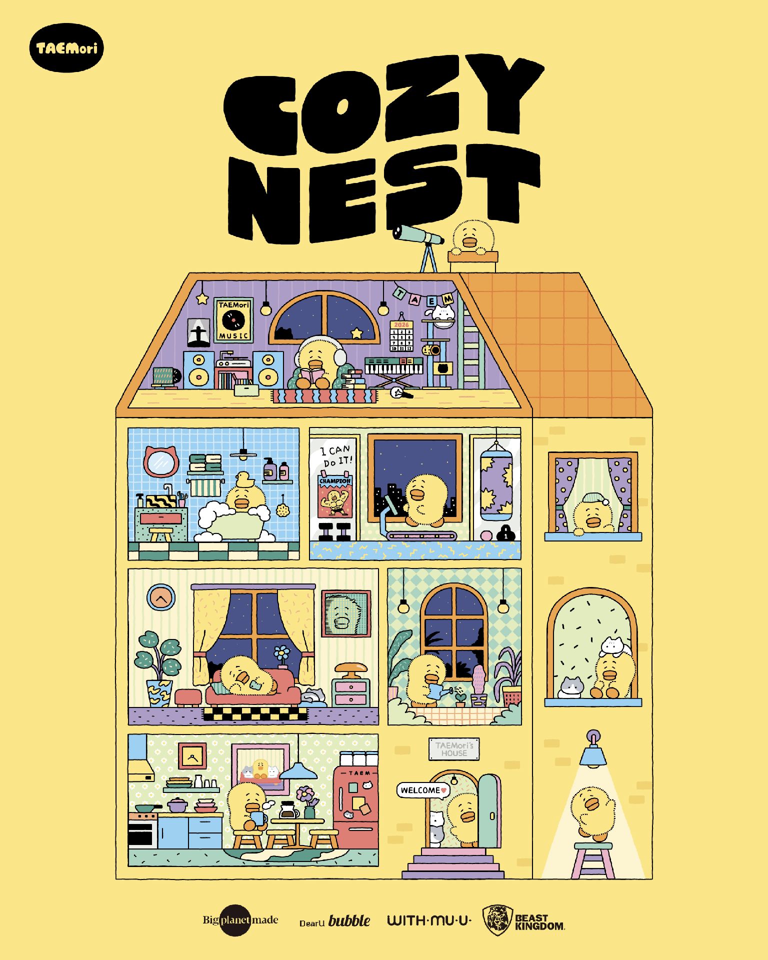 TAEMori [COZY NEST] POP-UP STORE