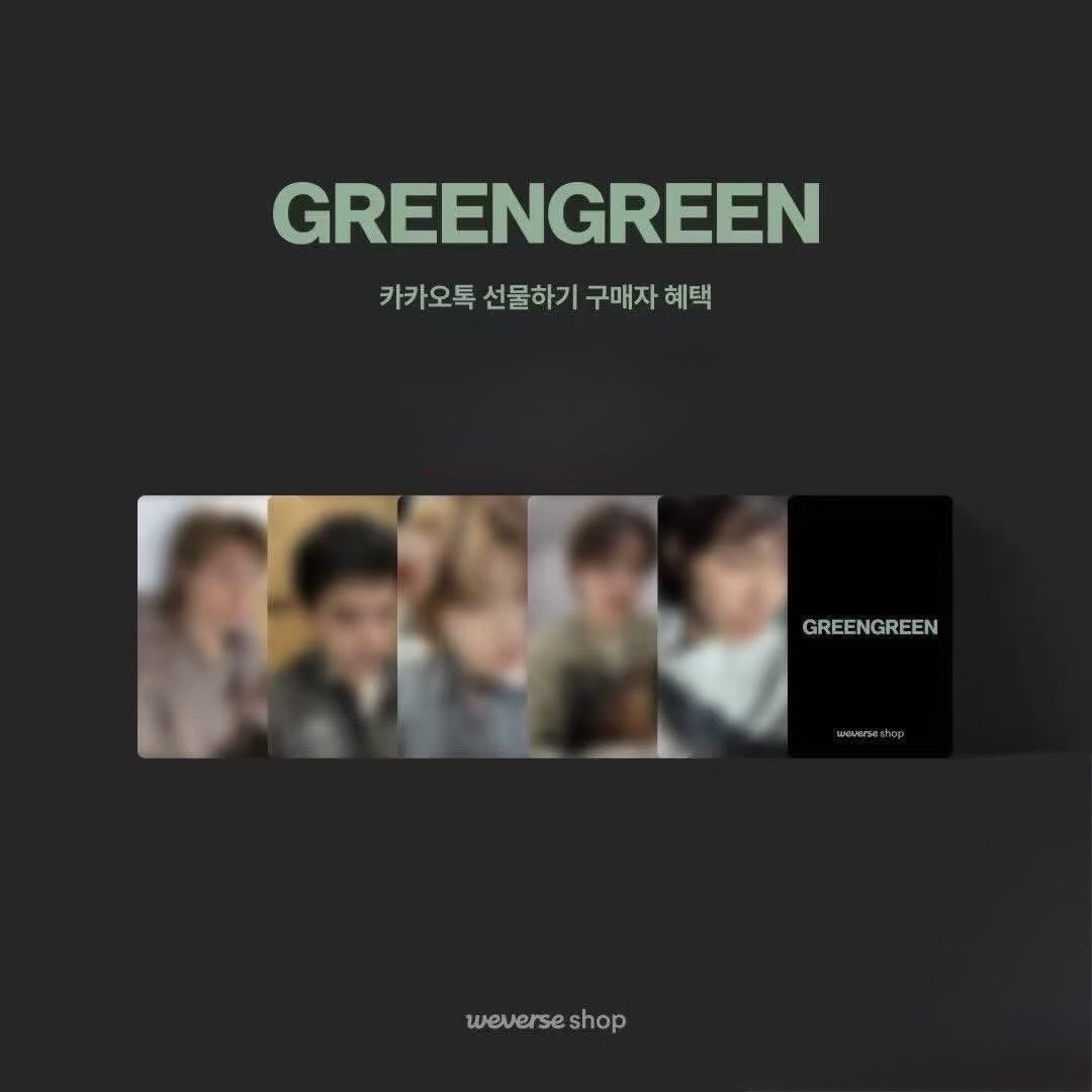 kkt特典一套5張 可單買