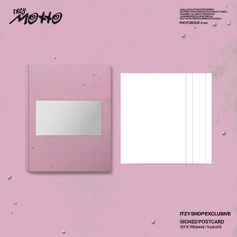 預購 MOTTO PHOTOBOOK (A,B,C) 美版親簽