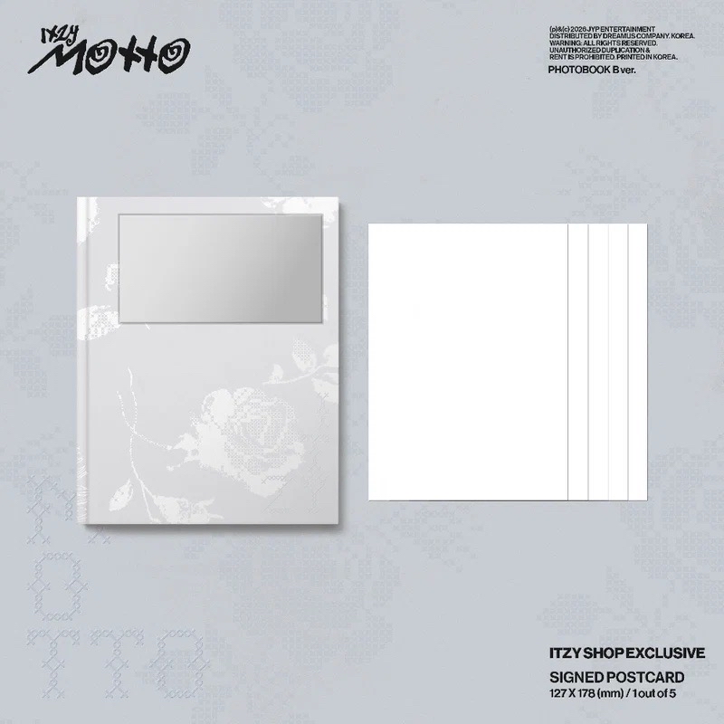 預售 MOTTO PHOTOBOOK B  美版親簽