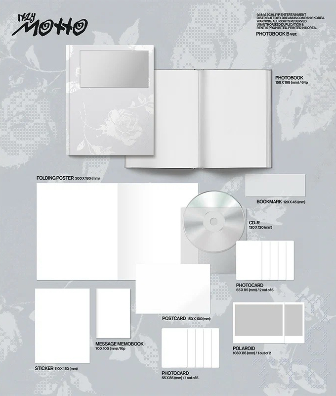 預售 MOTTO PHOTOBOOK B  美版親簽