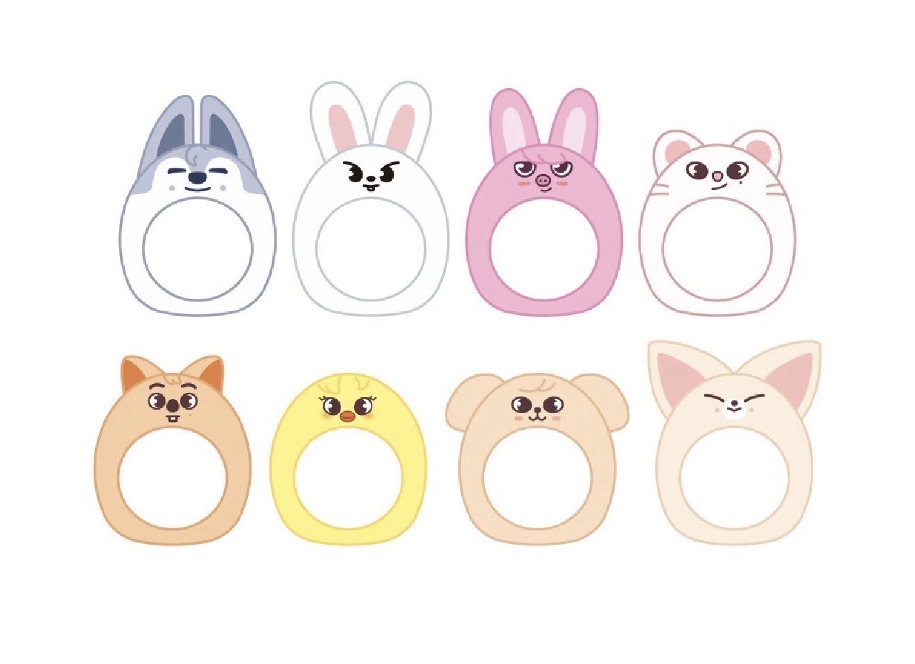 SKZOO 首爾快閃店 二代手燈套（4/24 12:00將下架賣場）