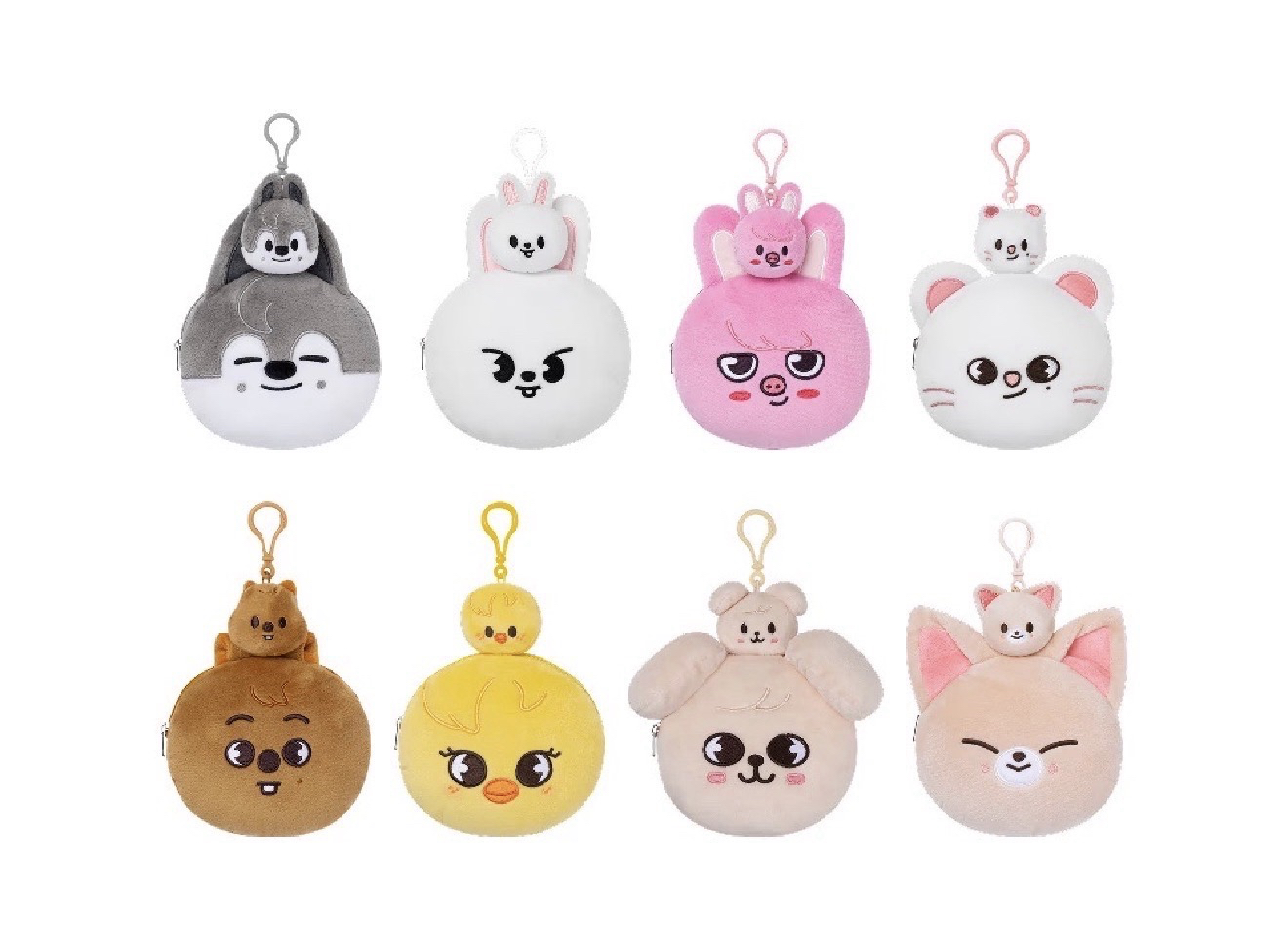 SKZOO首爾快閃店 伸縮零錢包（4/24 12:00將下架賣場）