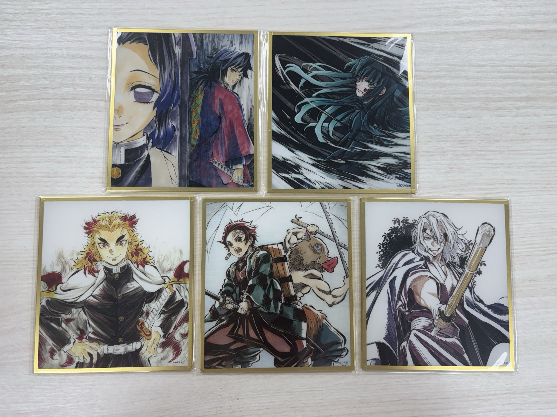 鬼滅之刃 壓克力色紙