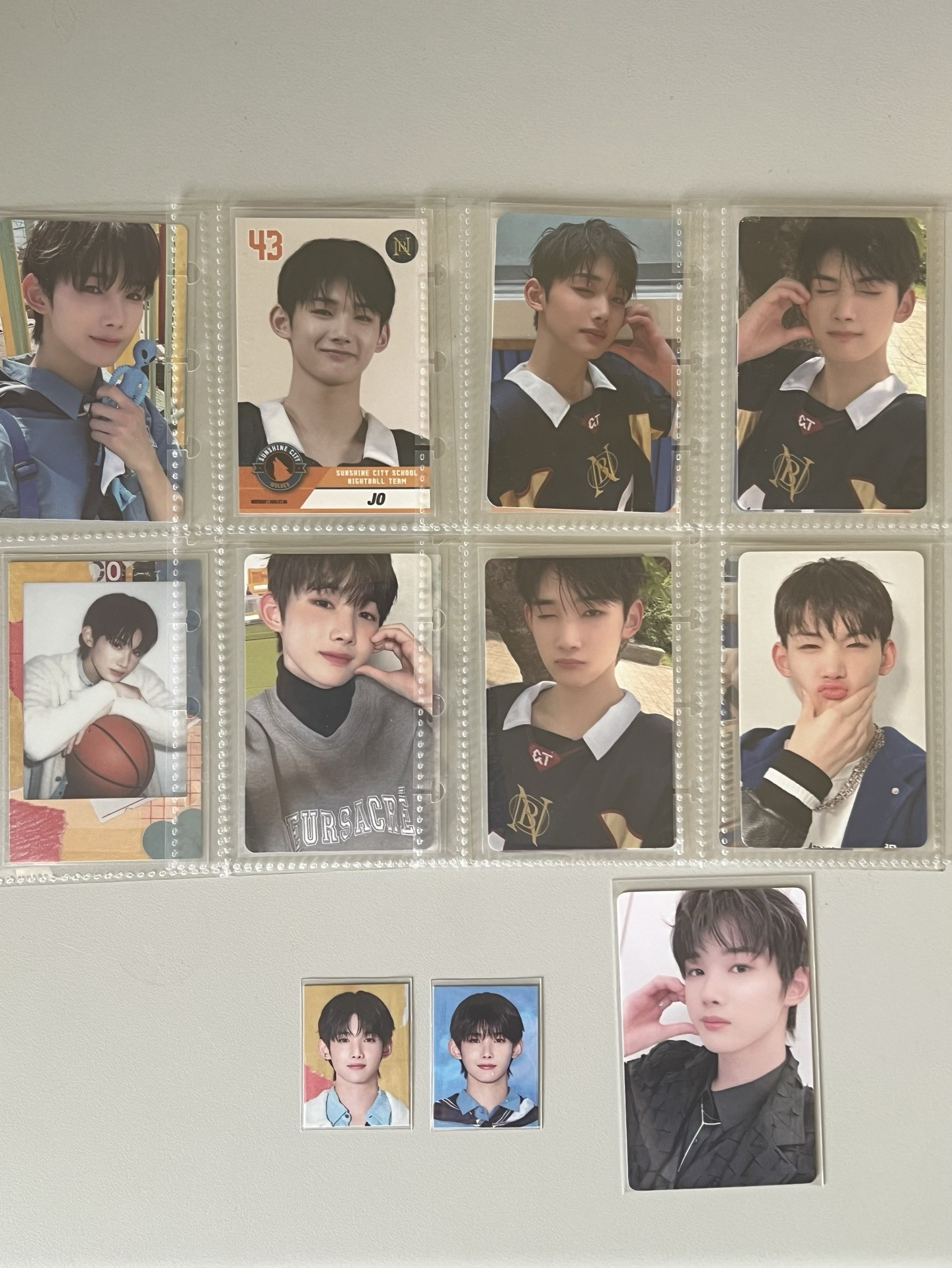 jo盤 飯糰小jo 四圖24張小卡2張證件照2娃