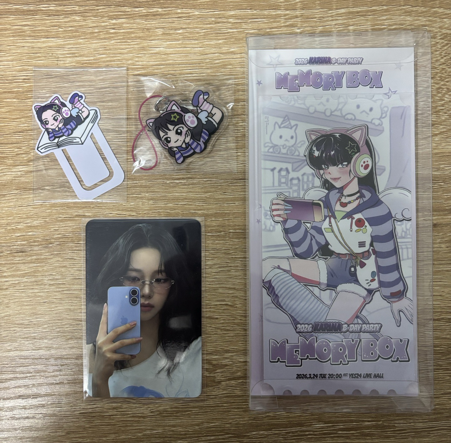 Memory Box 入場卡 / 場限卡 26生日會