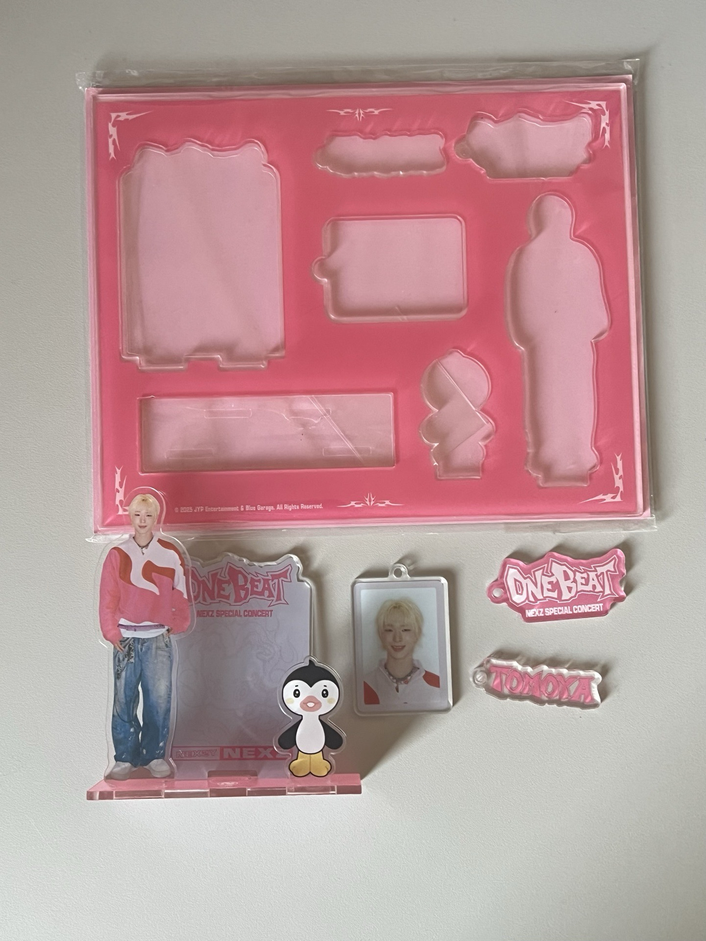 tomoya 立牌組吊飾（壓克力物）盤🐧