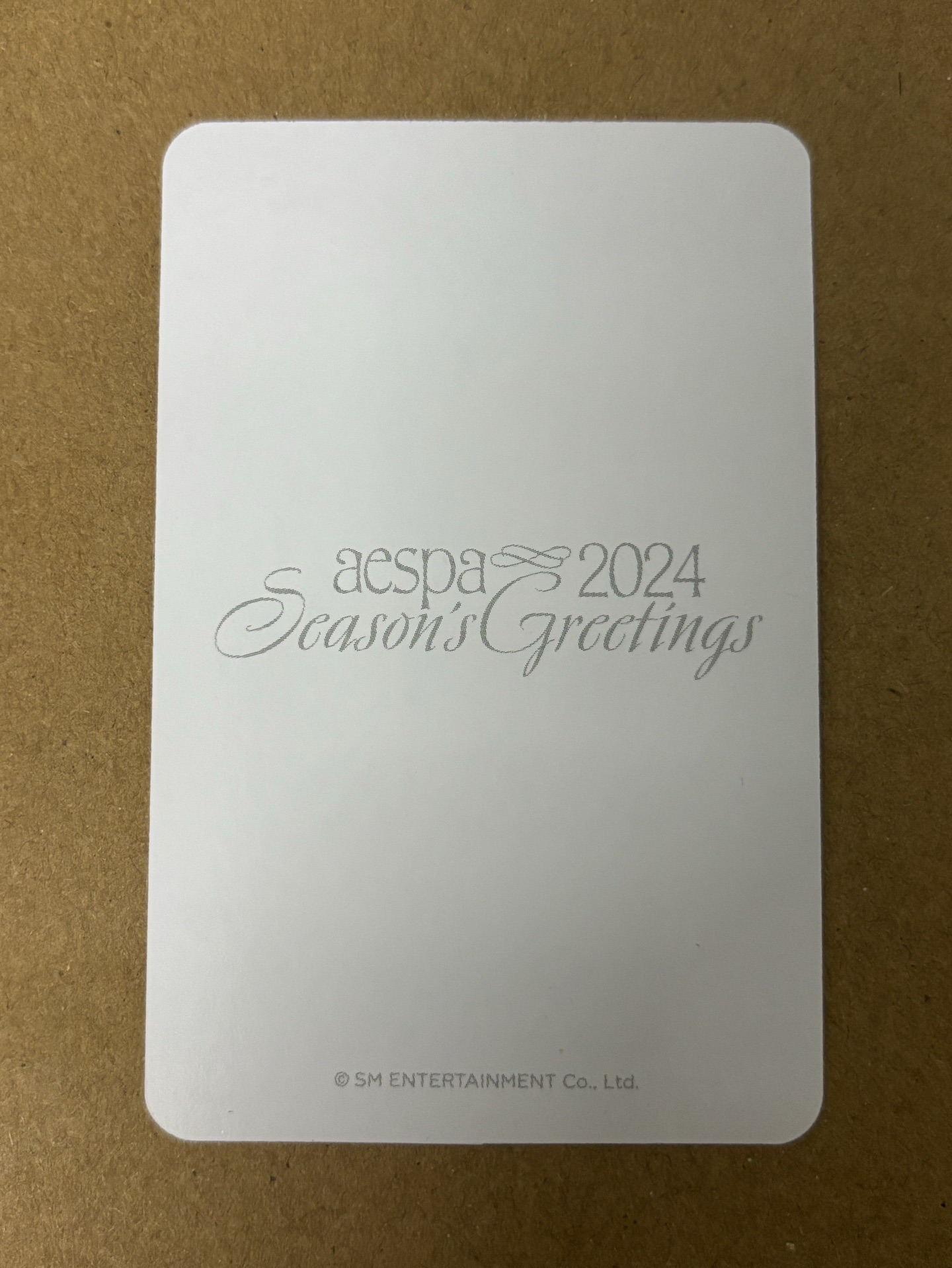 （瑕）aespa Karina 柚子 24年曆 隨機卡 後續 A柚 柚-146