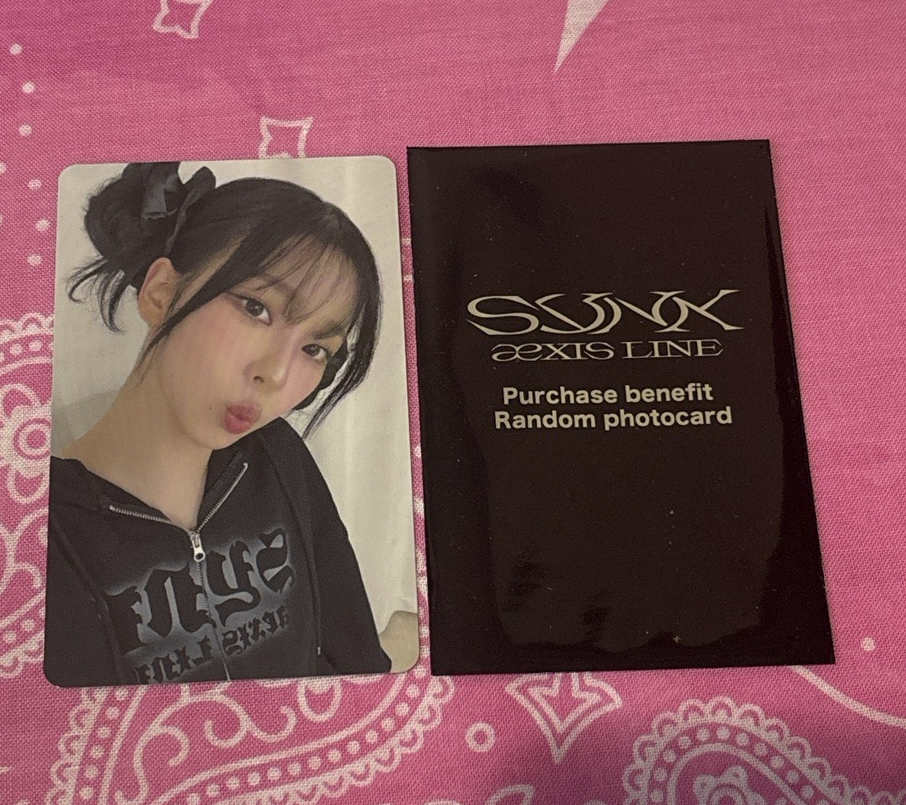 aespa 日本蛋巡 柚滿額卡