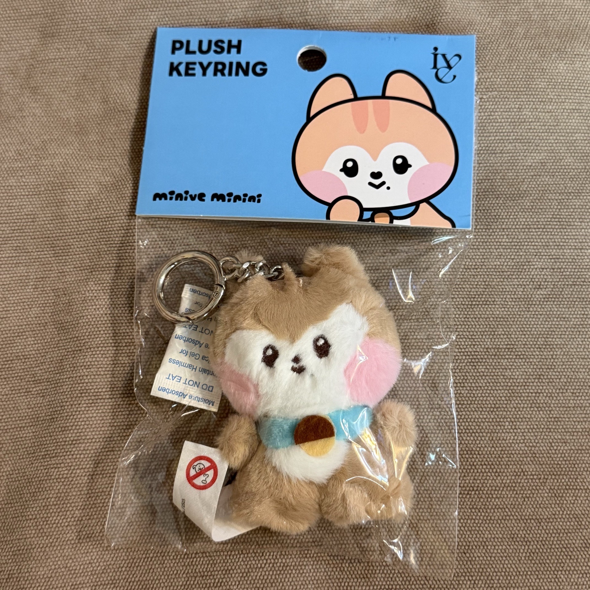 IVE line friends聯名 minini  秋天 吊飾娃 鑰匙圈